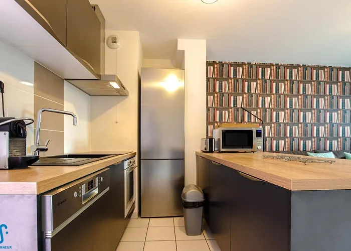 Avec Parking Climatisation Loggia A La Cite Du Vin Apartman